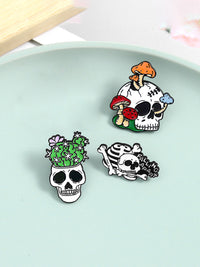 3PCS Skull Pin Brooches