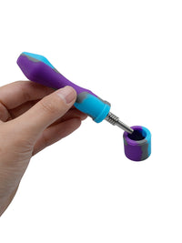 3" Mini Silicone Nectar Collector with 10mm Titanium Tip