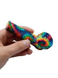 Silicone Hand Pipe With Glass Bowl and Lid