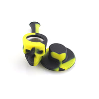 Silicone Skull Hand Pipe With Metal Bowl and Lid