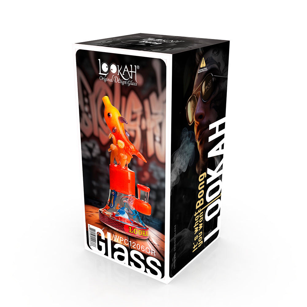 Cool Dolphin Bong Orange Box