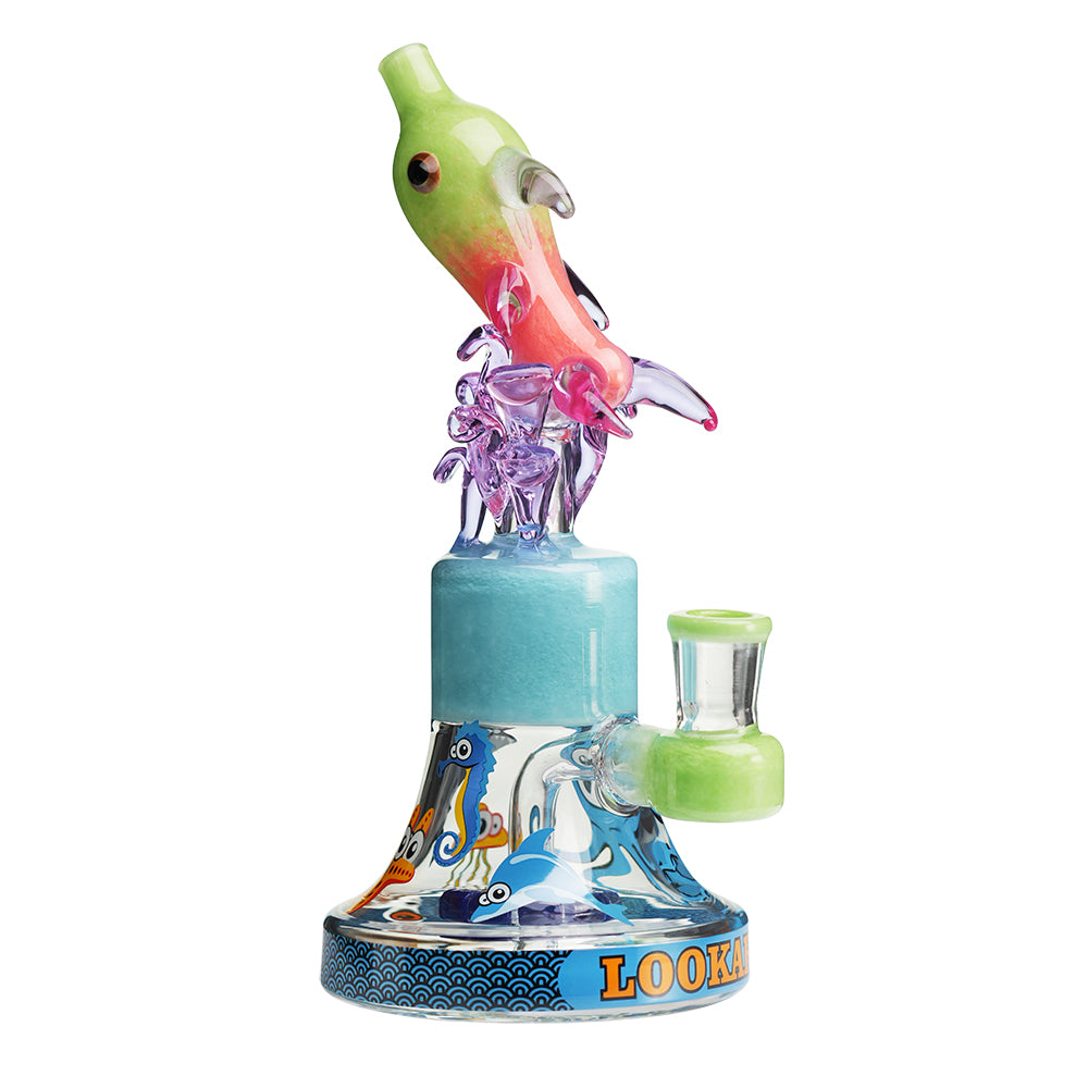 Cool Dolphin Bong Water Blue