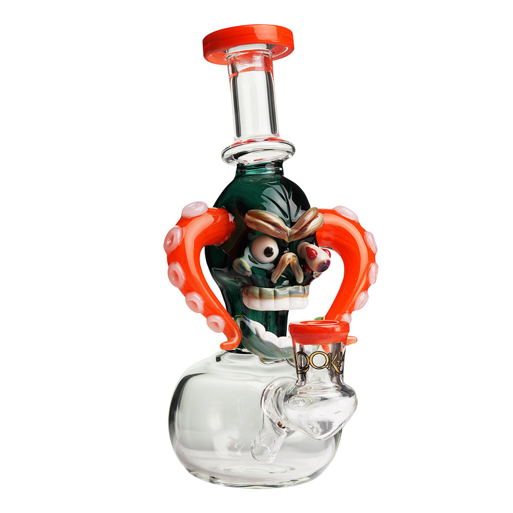 Mini Skull Bong Orange