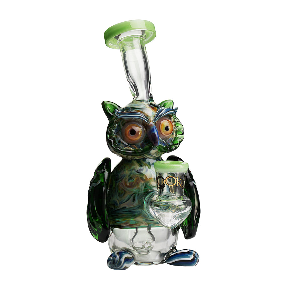 Mini Owl Bong Green