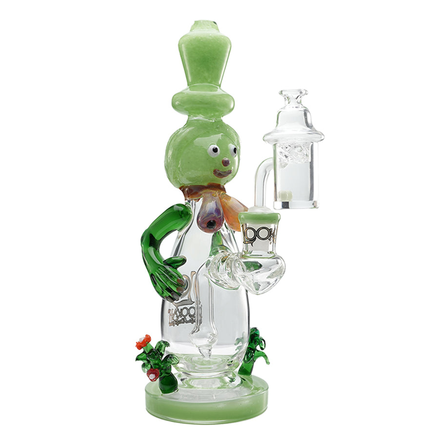 Lookah Rig 12” Cute Garden Buddy Glass Dab Rig