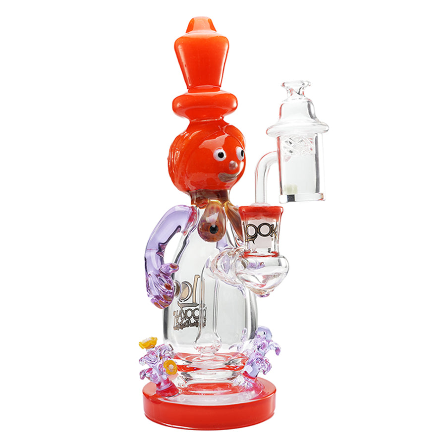 Lookah Rig 12” Cute Garden Buddy Glass Dab Rig