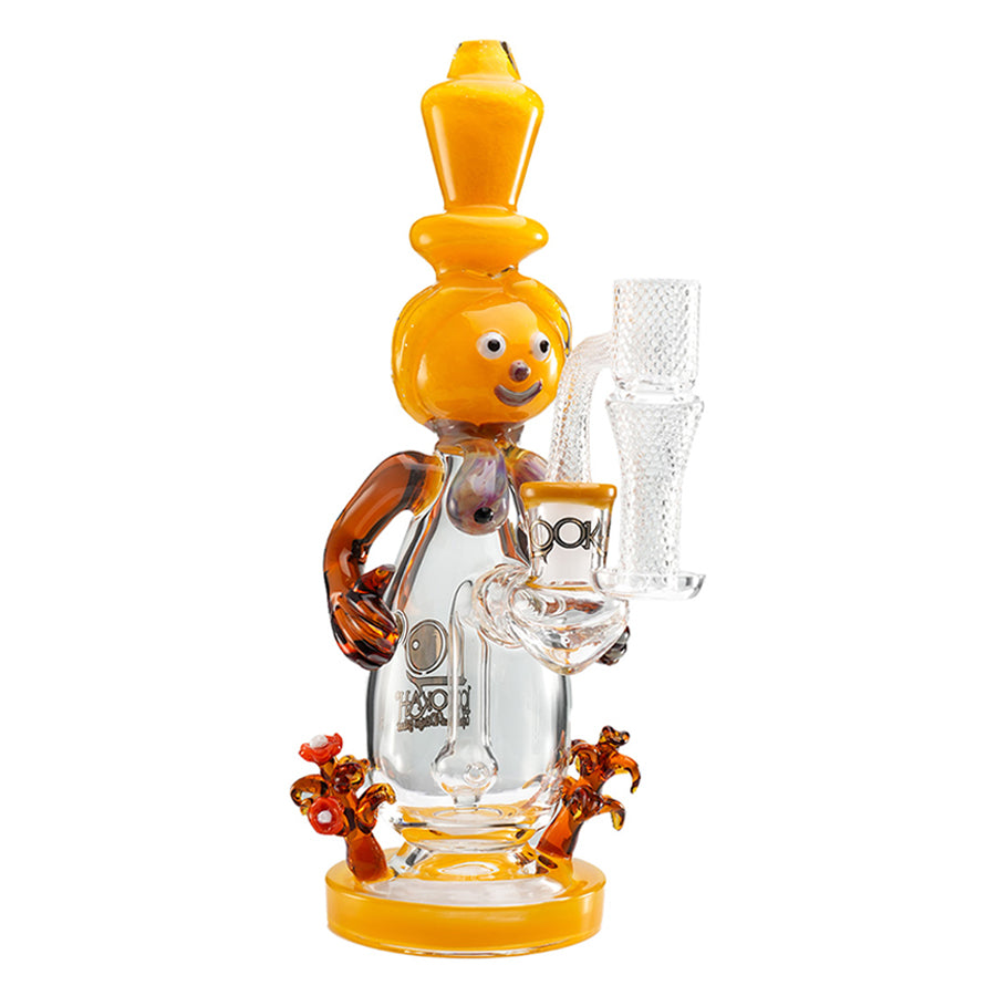 Lookah Rig 12” Cute Garden Buddy Glass Dab Rig