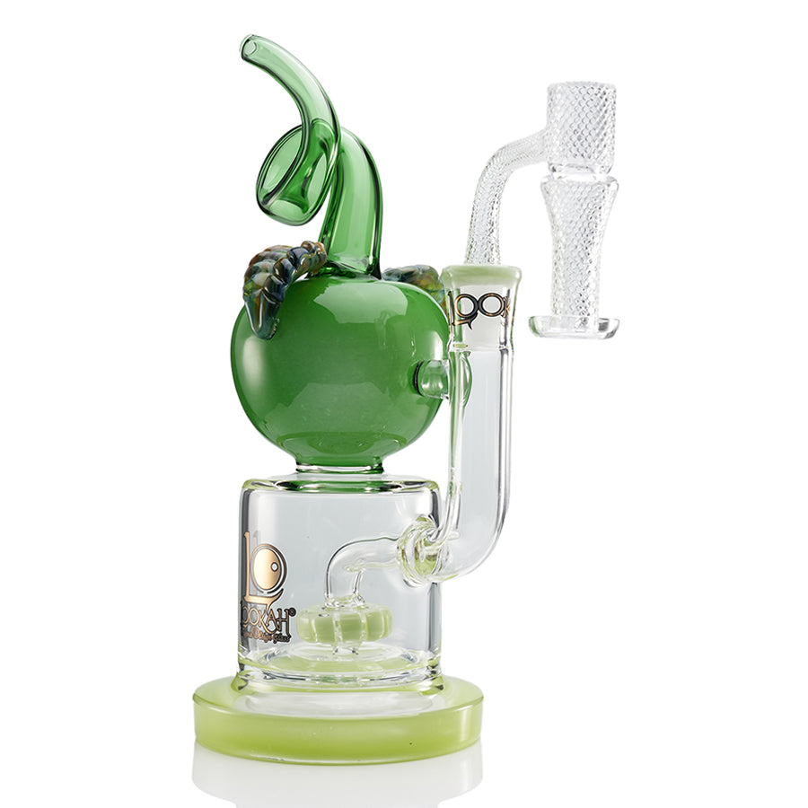 Lookah Bong 12" Cool Apple Percolator Glass Bong