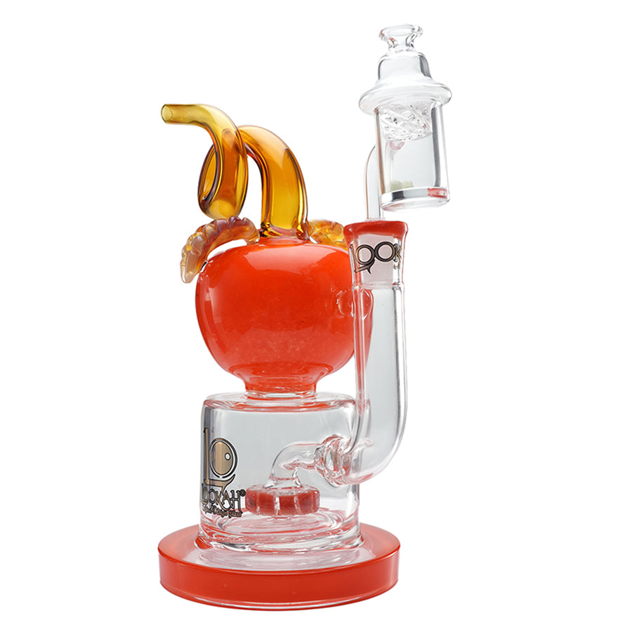 Lookah Bong 12" Cool Apple Percolator Glass Bong