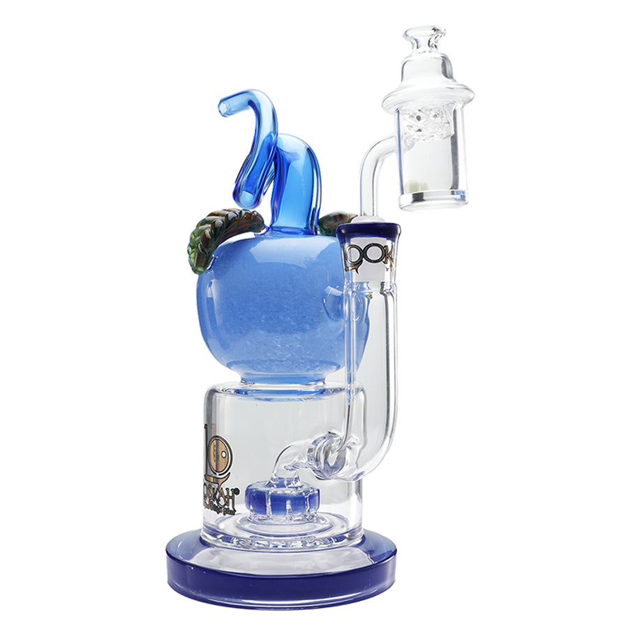 Lookah Bong 12" Cool Apple Percolator Glass Bong