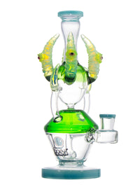 10" Lookah Bong Colorful Abyss Watcher Recycler Glass Bong