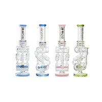 Lookah Bong 17" Honeycomb Recycler Bong