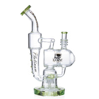 Lookah Bong 13" Double Large Tank Recycler Glass Bong