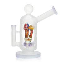 Lookah Dab Rig 10" Small Showerhead Perc Frosted Glass Dab Rig