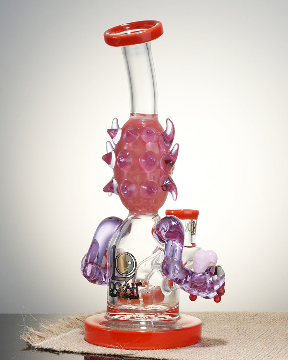 Lookah 9" Turbine Perc Funny Looks Bong