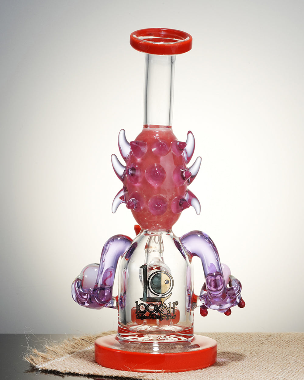 Lookah 9" Turbine Perc Funny Looks Bong