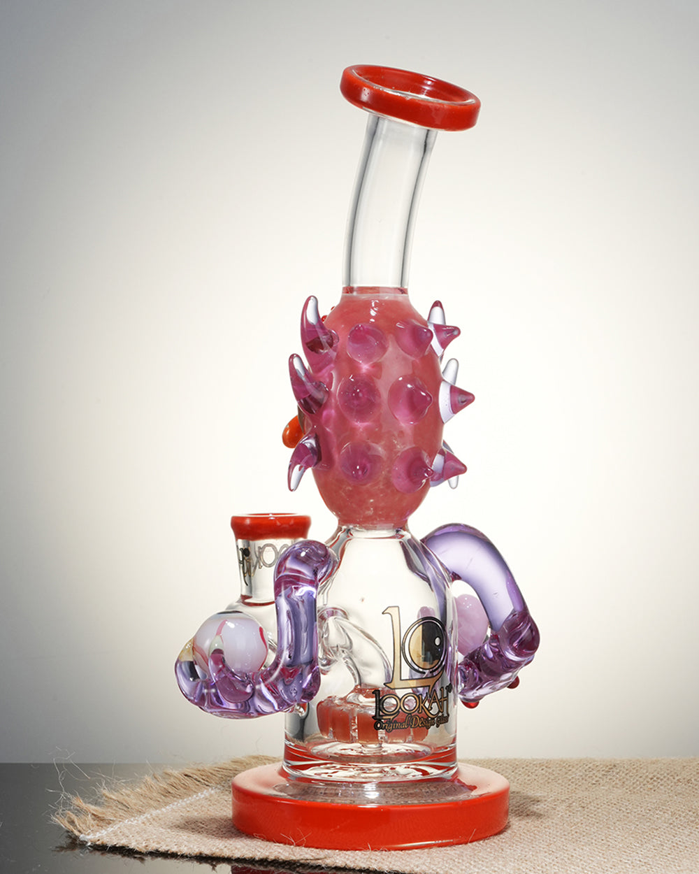 Lookah 9" Turbine Perc Funny Looks Bong