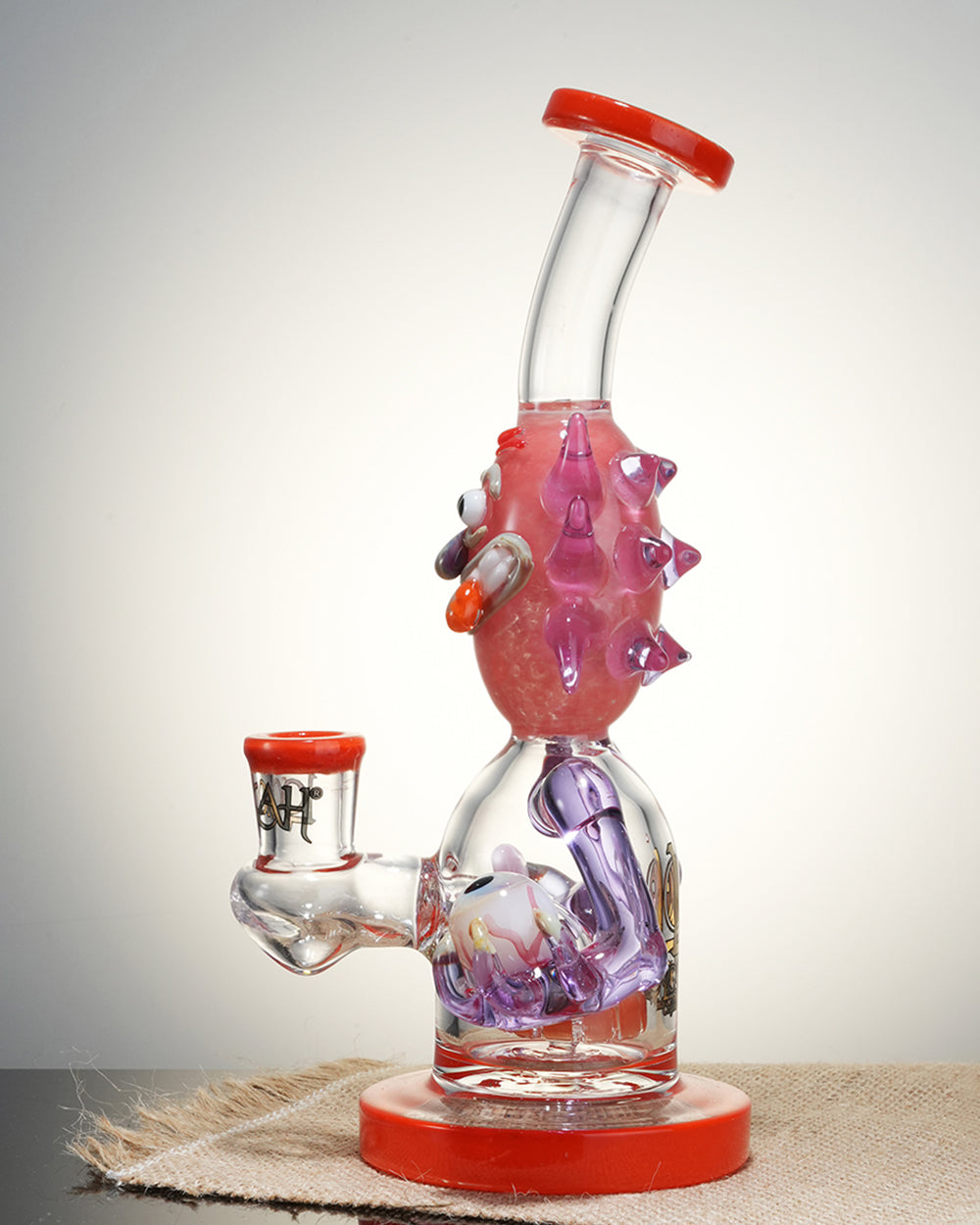 Lookah 9" Turbine Perc Funny Looks Bong