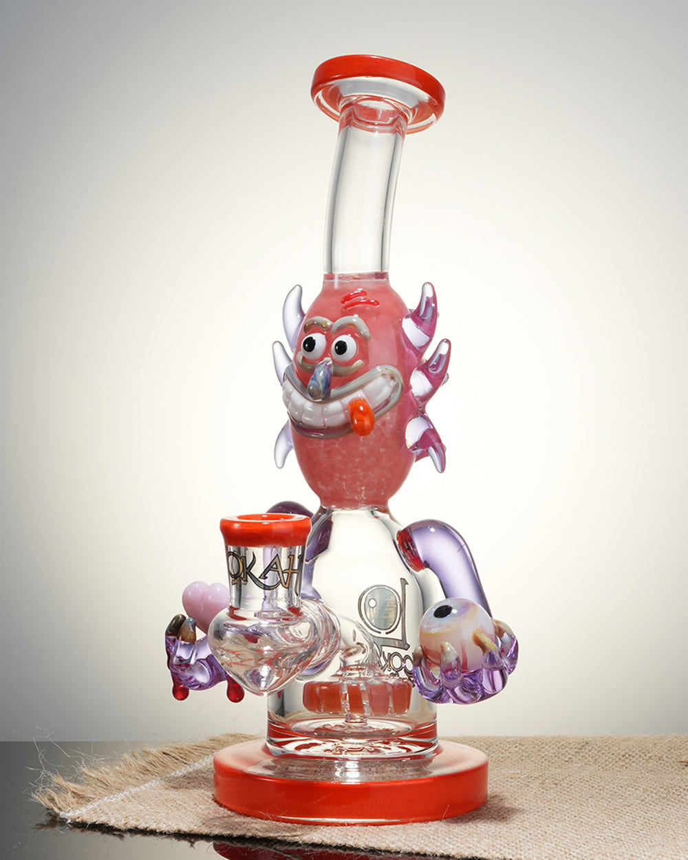 Lookah 9" Turbine Perc Funny Looks Bong