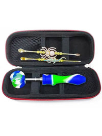 2PCS Animal Dab Spoon and Silicone Nectar Collector Set