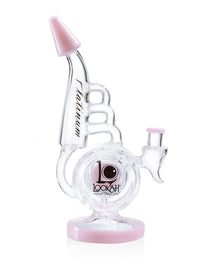 Lookah Bong 11" Bent Neck Recycler Glass Bong