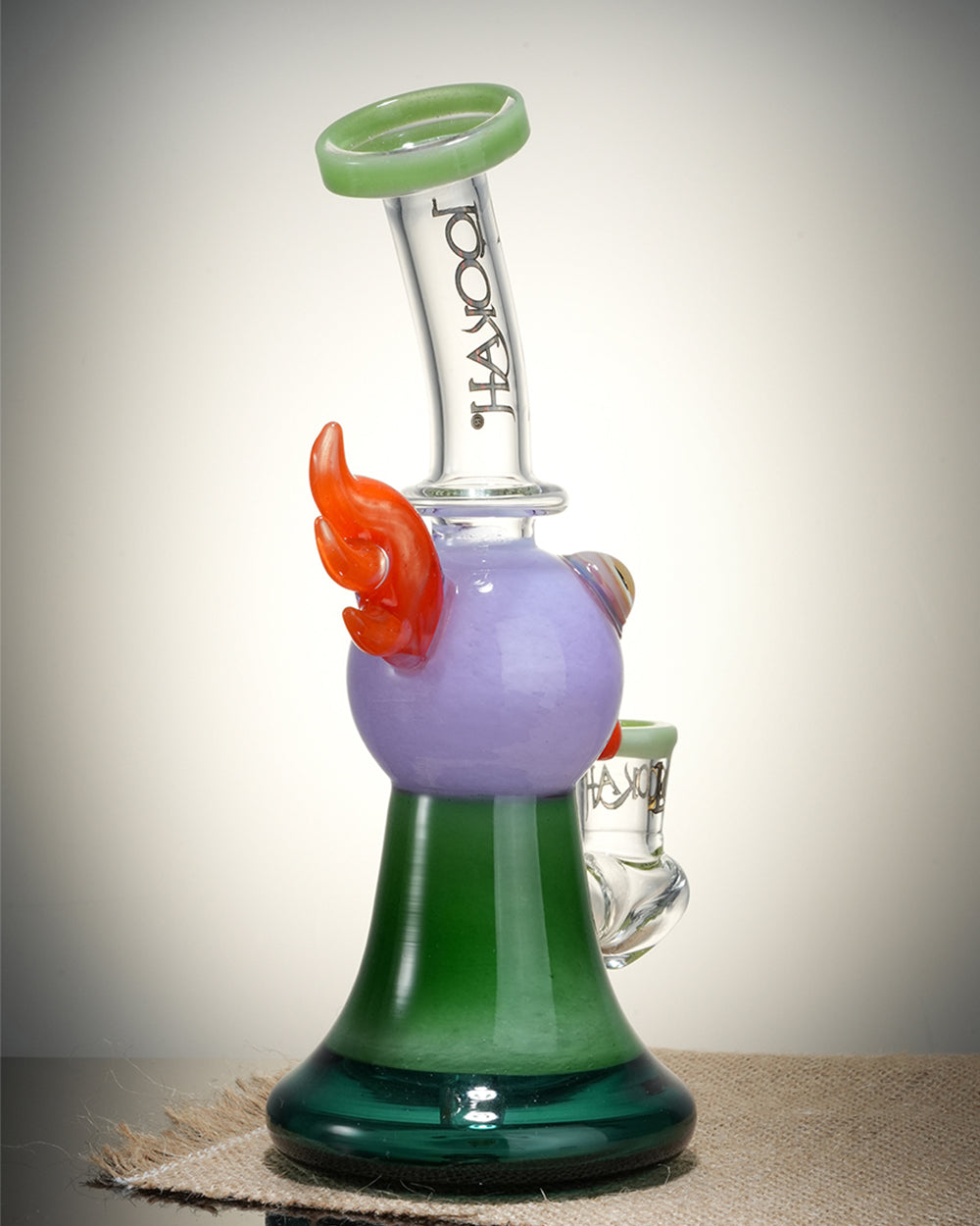 Lookah Rig 10" Cute Cartoon Parrot Dab Rig