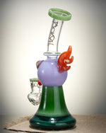 Lookah Rig 10" Cute Cartoon Parrot Dab Rig