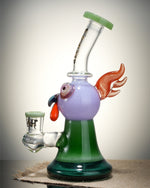 Lookah Rig 10" Cute Cartoon Parrot Dab Rig