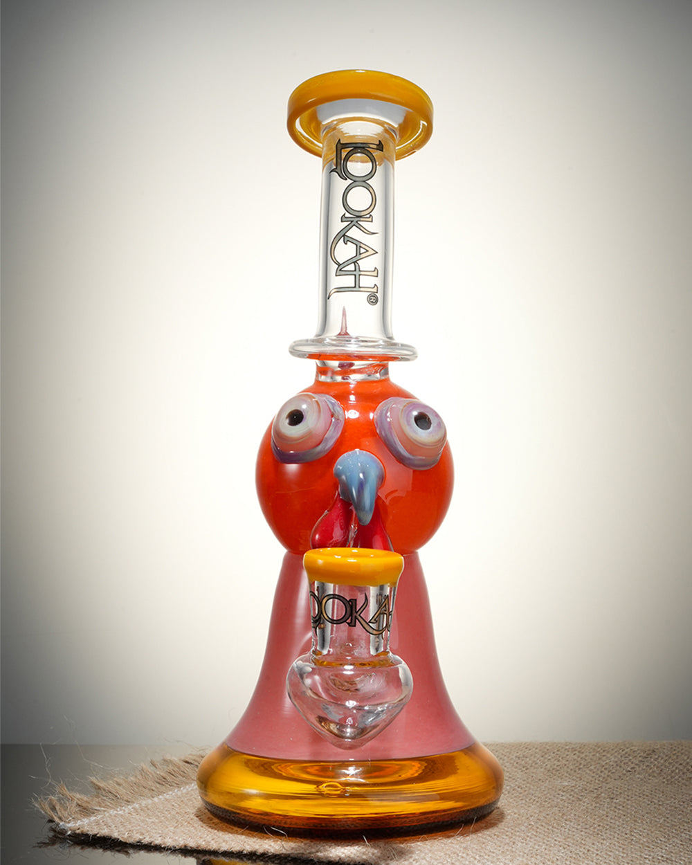 Lookah Rig 10" Cute Cartoon Parrot Dab Rig
