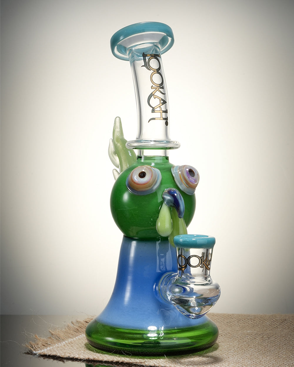 Lookah Rig 10" Cute Cartoon Parrot Dab Rig