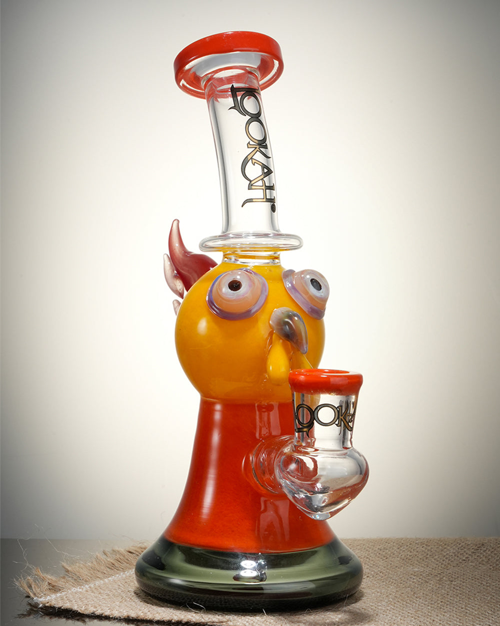 Lookah Rig 10" Cute Cartoon Parrot Dab Rig