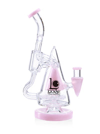 Lookah Bong 12" Pyramid Sprocket Perc Recycler Glass Bong