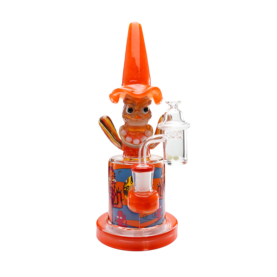 Lookah Rig 10" Desert Rider Cactus Glass Dab Rig