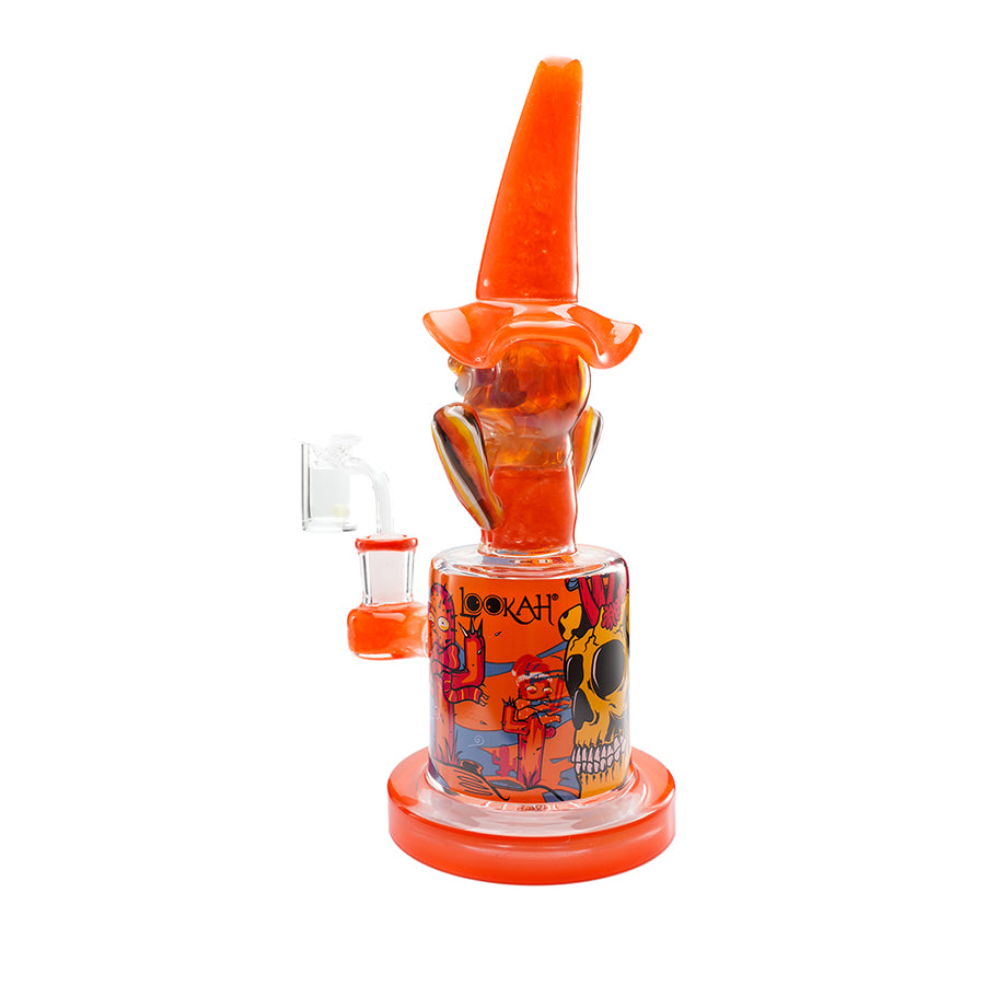 Lookah Rig 10" Desert Rider Cactus Glass Dab Rig