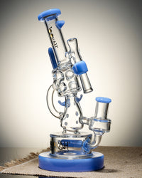 Lookah 10" Cool Recycler Inline Percolator Handgun Bong