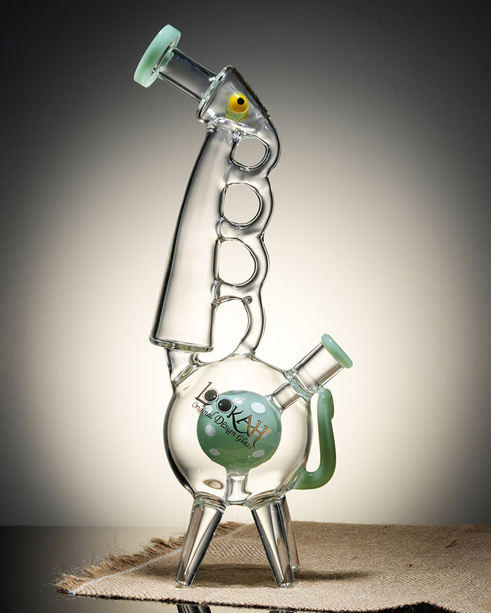 Lookah 12.5 " Cool Recycler Giraffe Bong