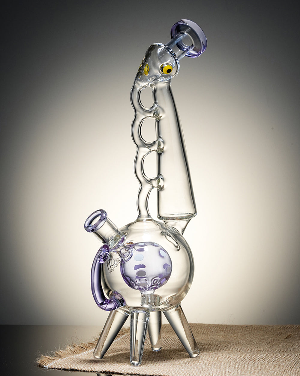 Lookah 12.5 " Cool Recycler Giraffe Bong