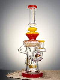 Lookah Bong 12" Cool Crystal Geode Bong