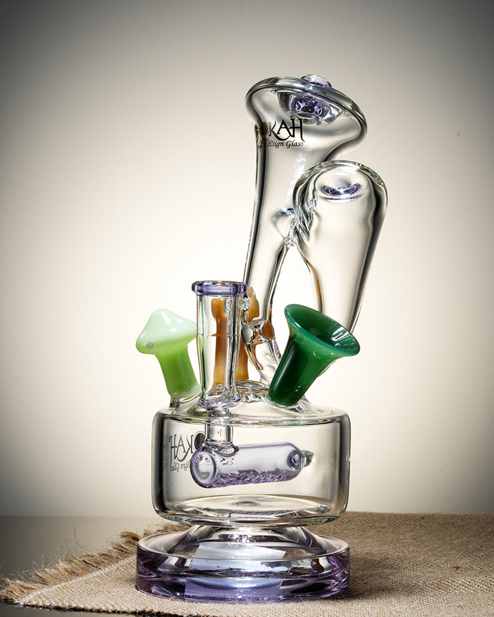 Lookah 9" Cute Recycler Fairy Mushroom Bong