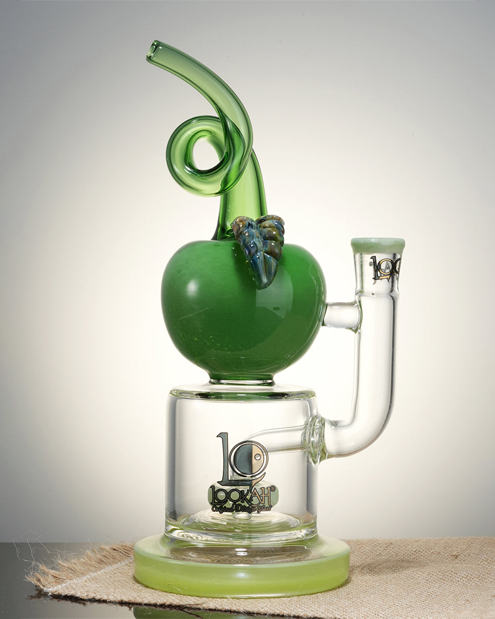 Lookah Bong 12" Cool Apple Percolator Glass Bong