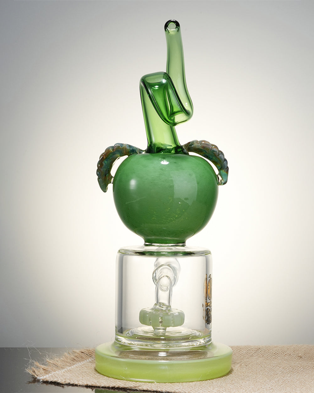 Lookah Bong 12" Cool Apple Percolator Glass Bong