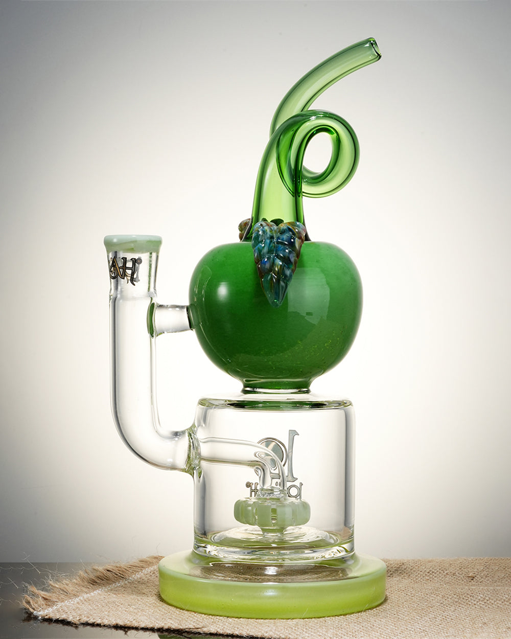 Lookah Bong 12" Cool Apple Percolator Glass Bong