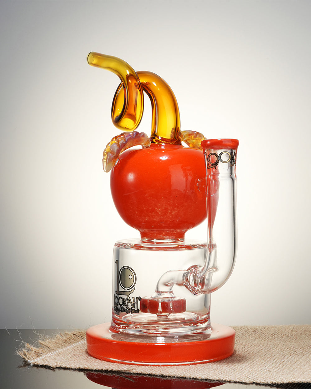Lookah Bong 12" Cool Apple Percolator Glass Bong