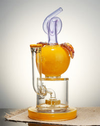Lookah Bong 12" Cool Apple Percolator Glass Bong
