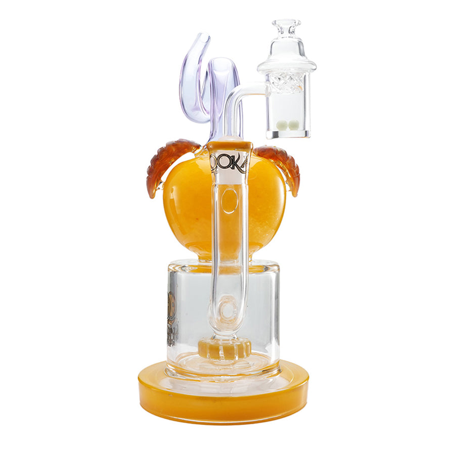 Lookah Bong 12" Cool Apple Percolator Glass Bong