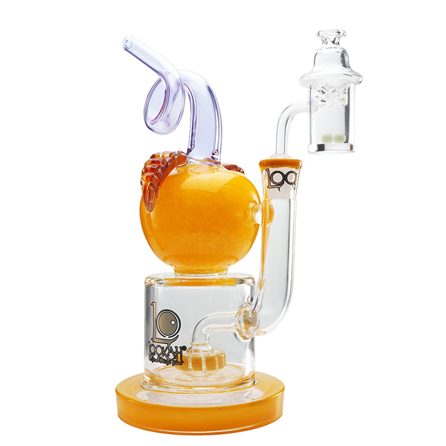 Lookah Bong 12" Cool Apple Percolator Glass Bong