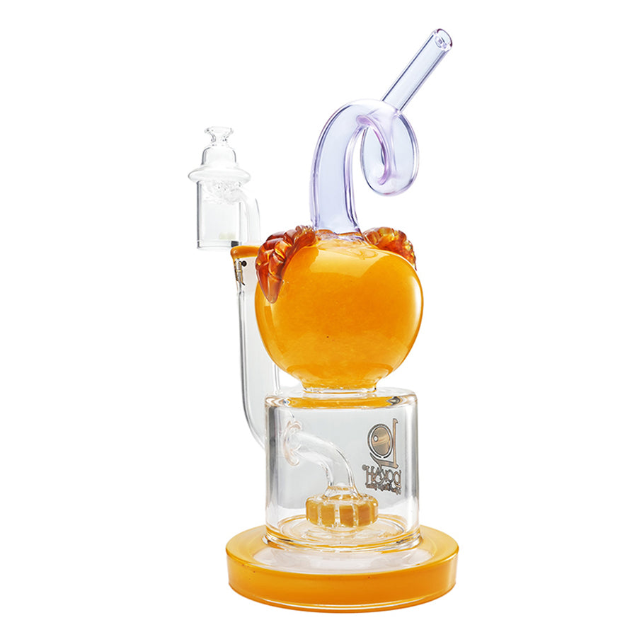Lookah Bong 12" Cool Apple Percolator Glass Bong