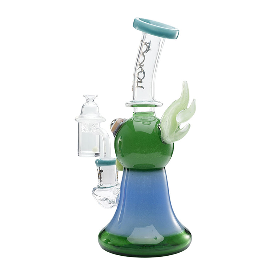 Lookah Rig 10" Cute Cartoon Parrot Dab Rig