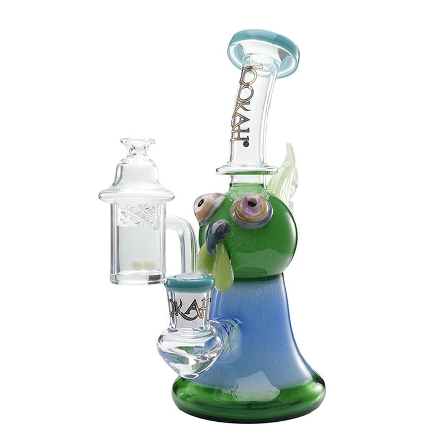 Lookah Rig 10" Cute Cartoon Parrot Dab Rig