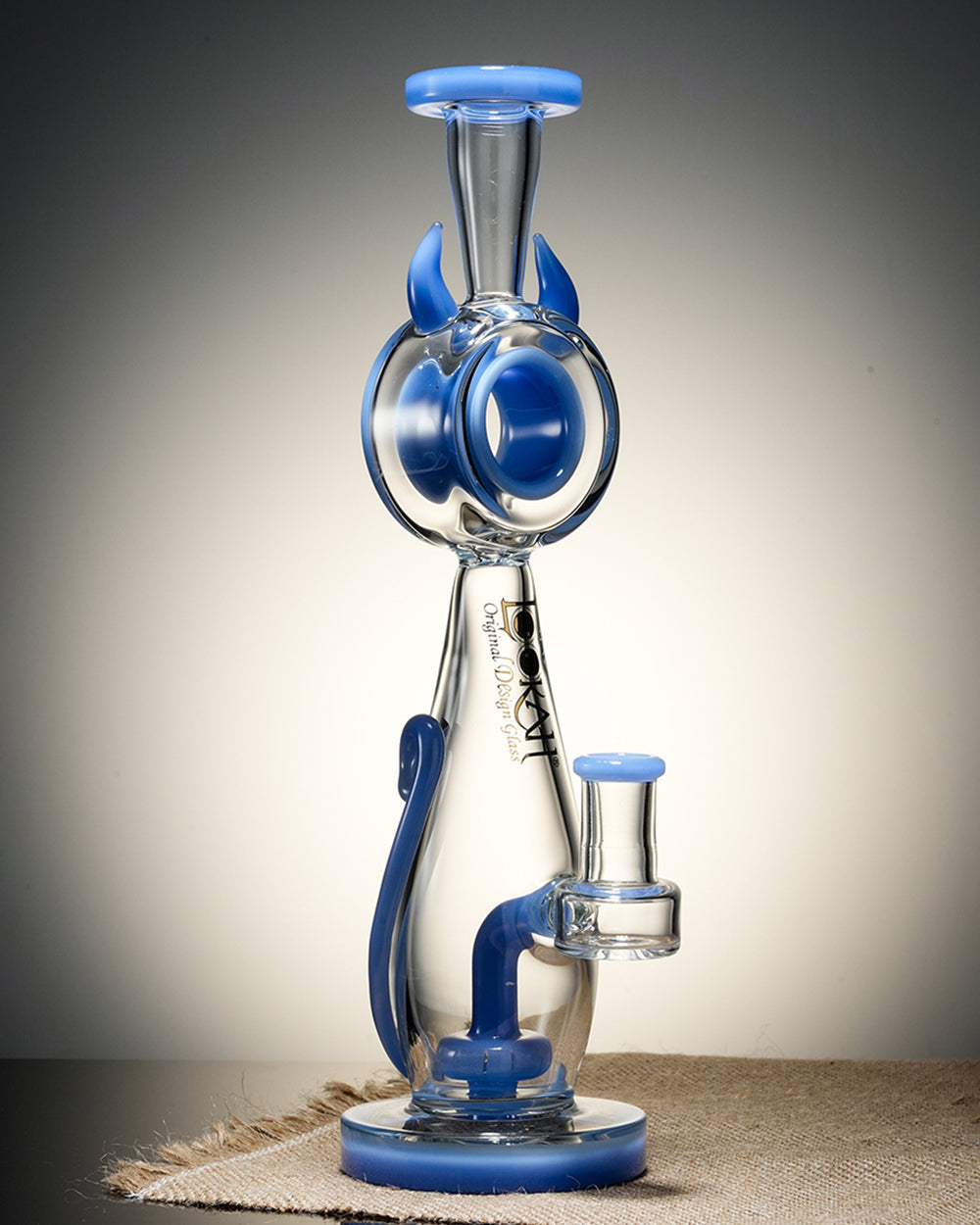 Lookah 11.7 " Cool Devil Percolator Elegant Cat Bong